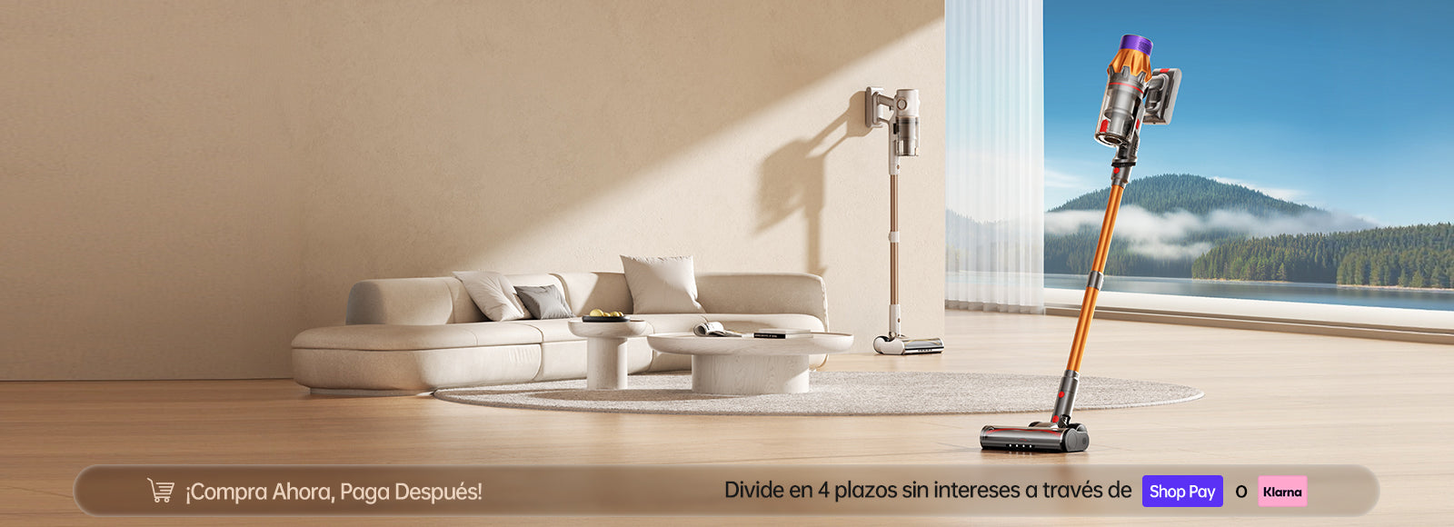 Hogar Fresco para el Año Nuevo— 15% OFF en 2 Aspiradoras