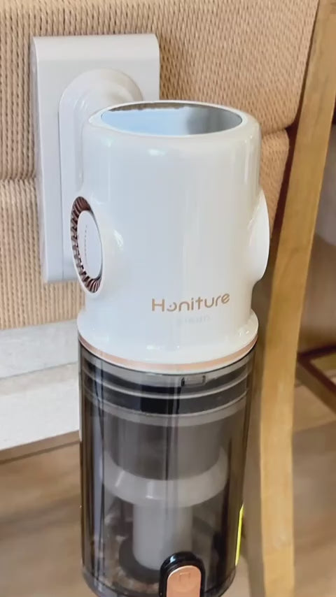 Vídeo reseña del funcionamiento y análisis de la aspiradora inalámbrica Honiture P7Pro.